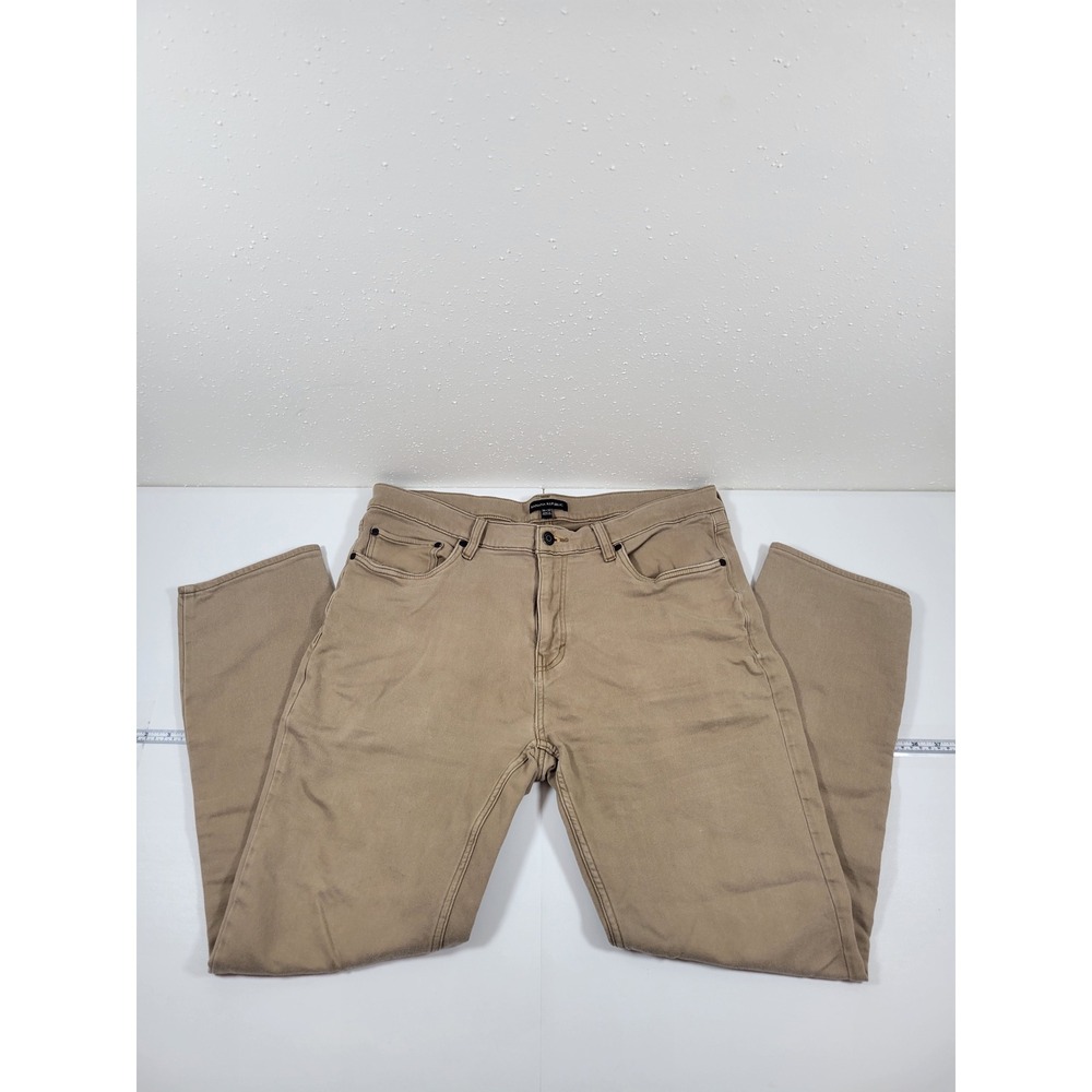 Banana Republic Pants Mens 36x32 Tan Excellent 5-Pocket Cotton Stretch Khaki